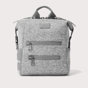 Dagne Dover Indi Neoprene Diaper Backpack Baby Bag Heather Gray Medium
